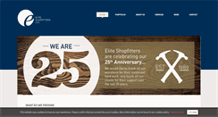 Desktop Screenshot of eliteshopfitters.co.uk
