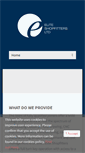 Mobile Screenshot of eliteshopfitters.co.uk
